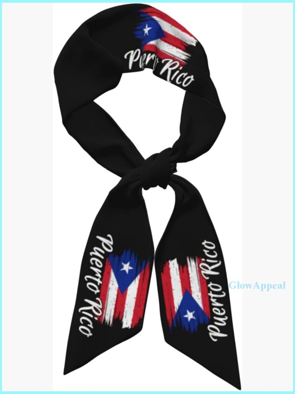 Lightweight Polyester Fashion Scarf 46.9x3.1 Inch Multifunctional Hair Neck